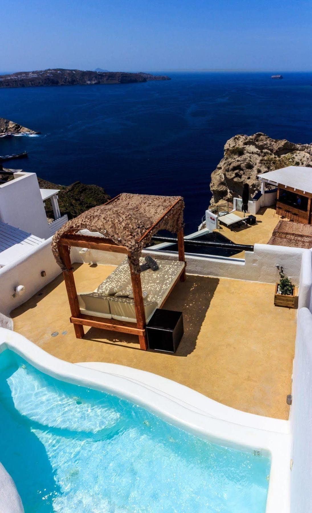 Azzurro Suites Mesaria Exterior foto